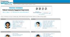 Desktop Screenshot of okhca.org